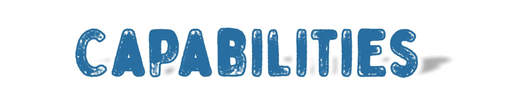 Lettering capabilities